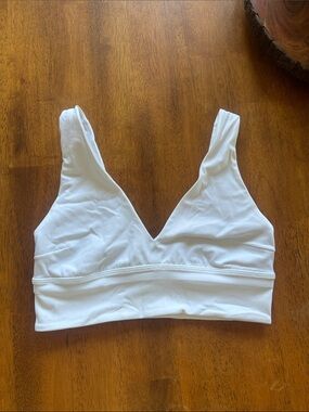 lululemon athletica Align White V-Neck Bralette